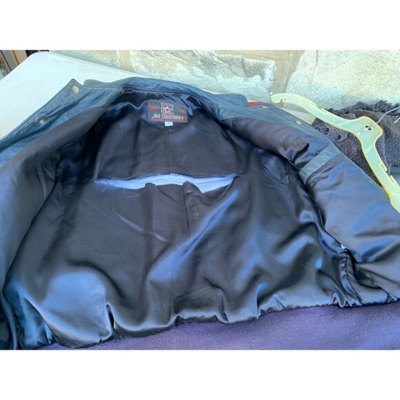 JH Design VTG Men's Jacket Roush Racing NASCAR Cummins Valvoline Large USA Made - Picture 10 of 16